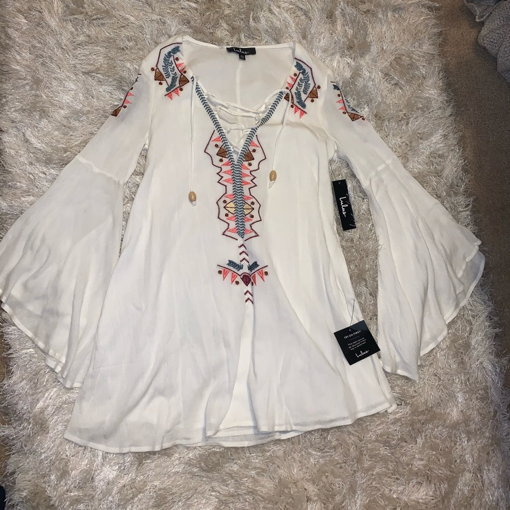 Lulu’s Bell Sleeve Dress